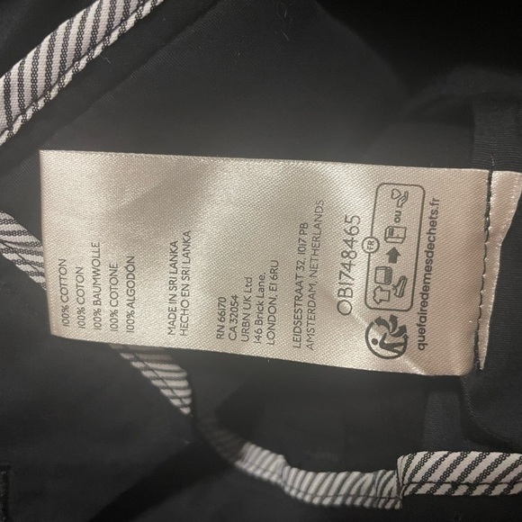 Anthropologie NWT High waisted, ultra wide leg, pleated cropped pants - Size 0 - Picture 5 of 13